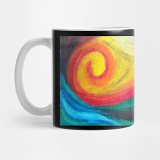 Sun touches the earth Mug